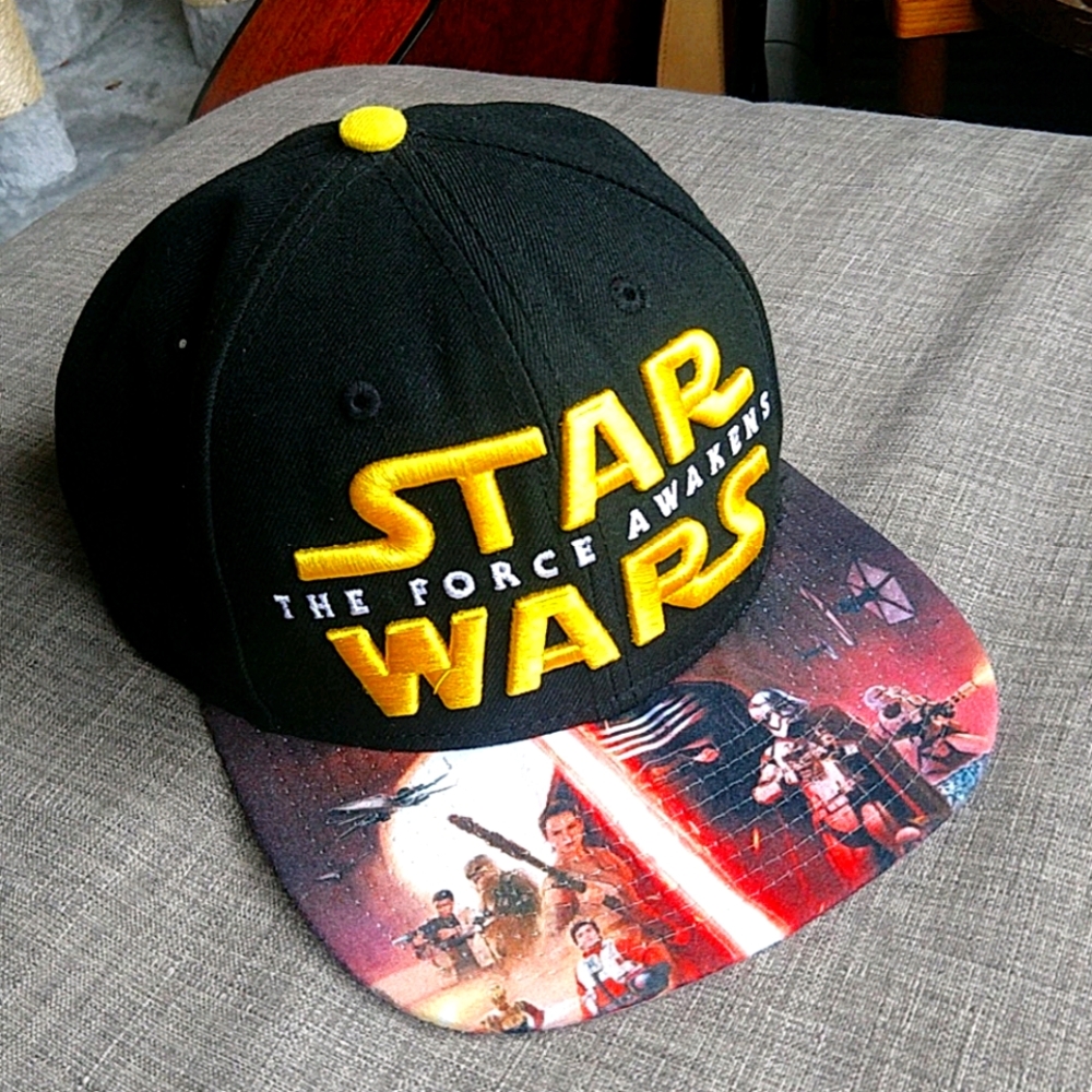 Star Wars Force Awakens Embroidered Graphic Hat